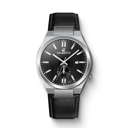 Stainless Steel Quartz Watch Waterproof Calendar Luminous Men