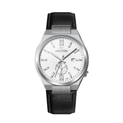 Stainless Steel Quartz Watch Waterproof Calendar Luminous Men