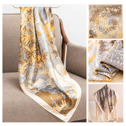 Women's Polyester Scarf Fashionable Printed Shawl