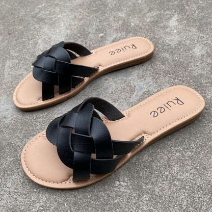 High-grade Flat Slippers For Women Summer