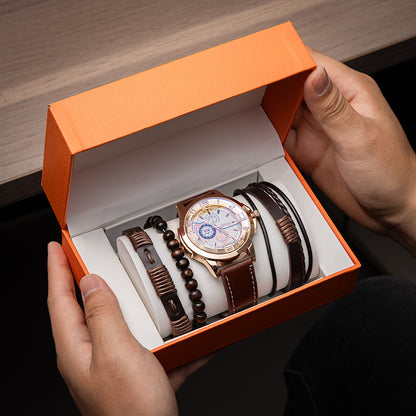 Men's Watch Suit Quartz Bracelet