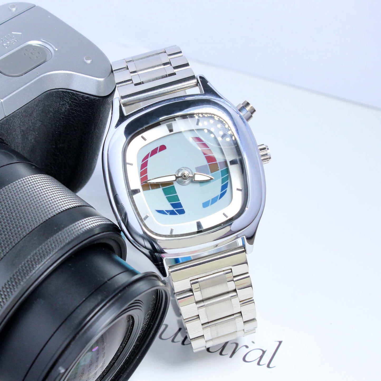 Retro Fashion Universal Men's Pointer Digital Watch