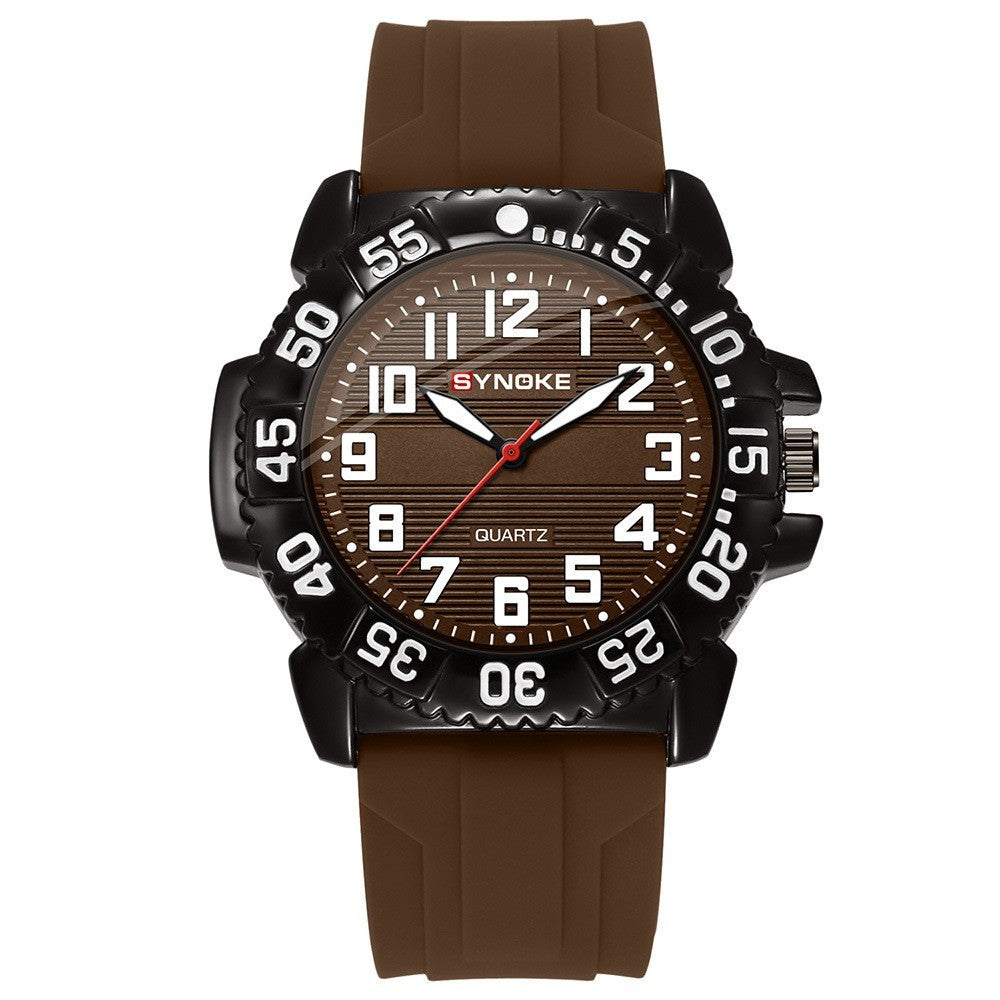 Retro Silicone Quartz Watch Fashion Student