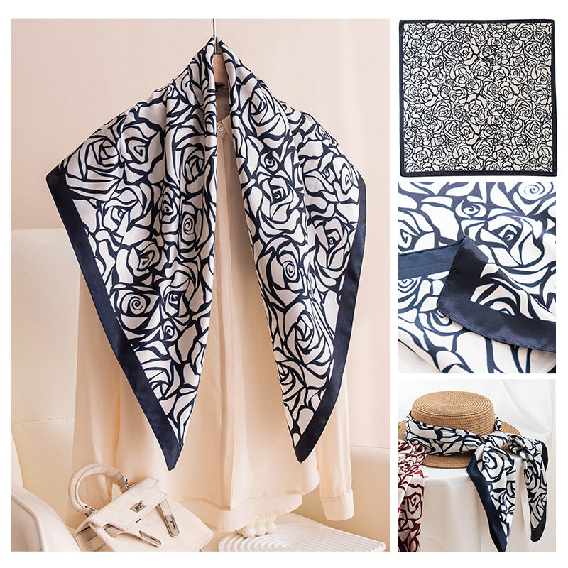 Women's Polyester Scarf Fashionable Printed Shawl