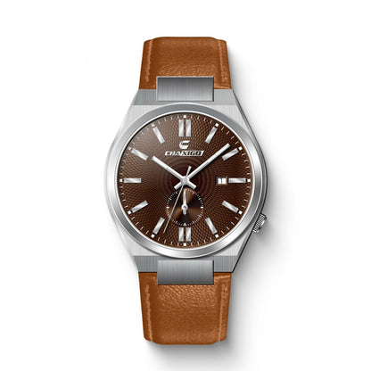 Stainless Steel Quartz Watch Waterproof Calendar Luminous Men