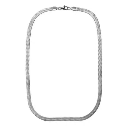 Titanium Steel Basic Style Necklace For Men And Women