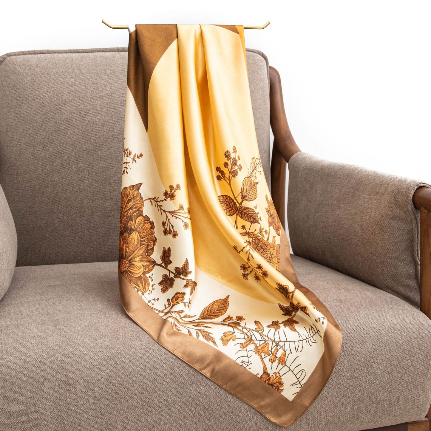 Women's Polyester Scarf Fashionable Printed Shawl